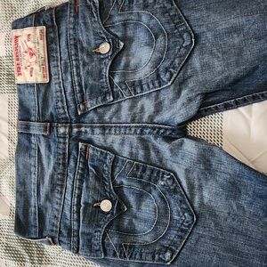 True Religion Classic Billy Flap Pocket Boot Jeans 28/31